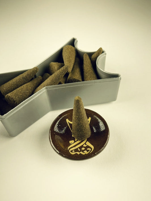 close up incense cones