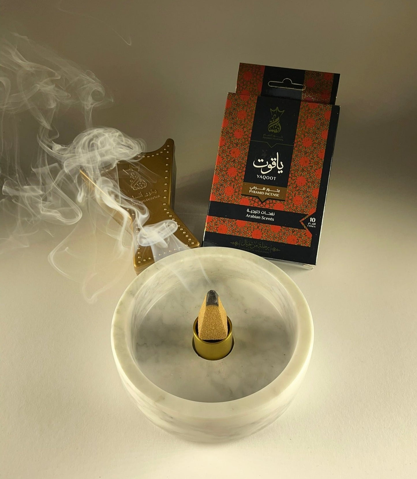yaqoot incense cones cover