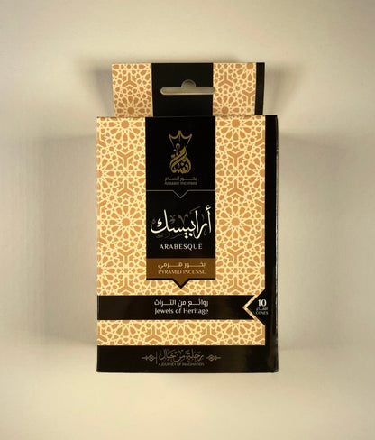 arabesque incense cones
