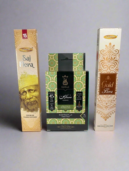 india incense sticks cones bundle