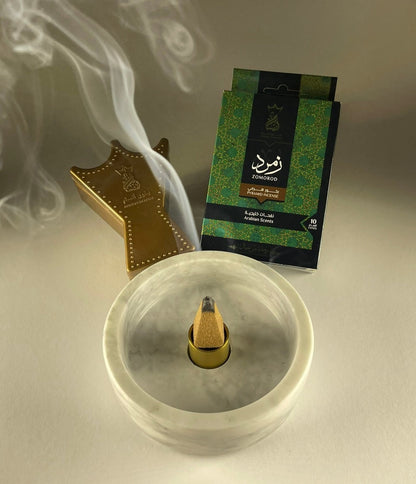 zomorod incense cones cover